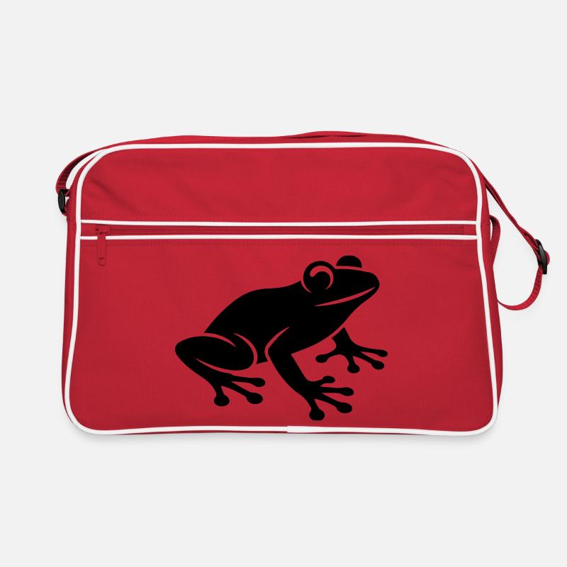 Icône de grenouille Sac Retro