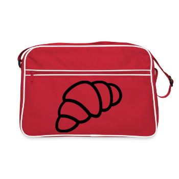 crescent - Retro Bag - red/white - Front