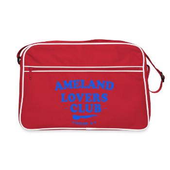 Ameland Lovers Club - Retro Bag - red/white - Front