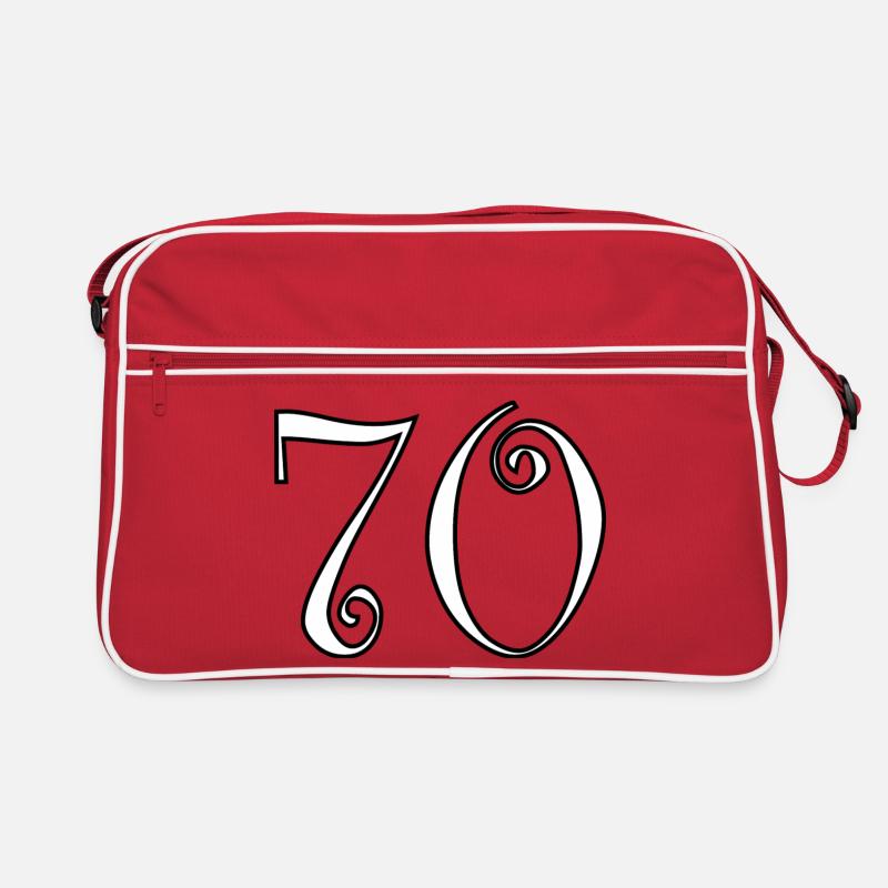 70. 70 ANS. 70e ANNIVERSAIRE. ANNIVERSAIRE 70 ANS. Sac Retro