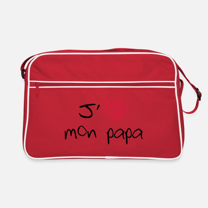 J'aime mon papa Sac Retro