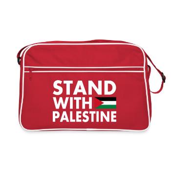 Palestine - Sac Retro - rouge/blanc - Devant