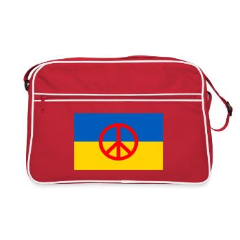 Ukraine - Sac Retro - rouge/blanc - Devant