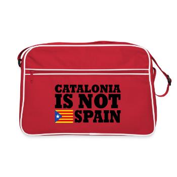 catalonia is not spain - Sac Retro - rouge/blanc - Devant