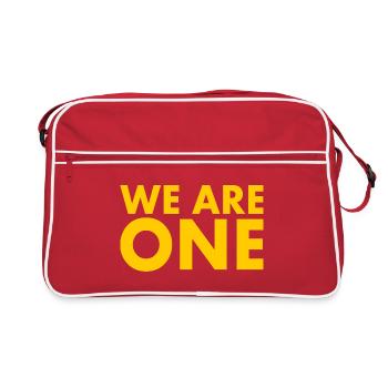 We are one - Sac Retro - rouge/blanc - Devant