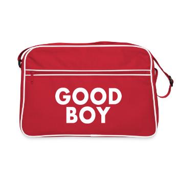Good boy - Sac Retro - rouge/blanc - Devant