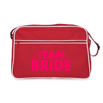 Team bride - Sac Retro - rouge/blanc - Devant