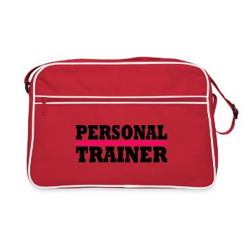 Personal trainer - Sac Retro - rouge/blanc - Devant