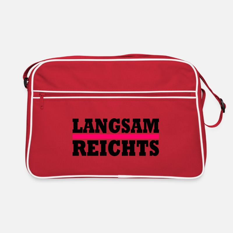 LANGSAM REICHTS Retro Tasche