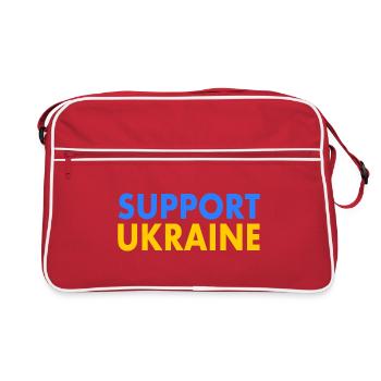 Support ukraine - Sac Retro - rouge/blanc - Devant