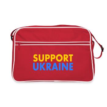 Support ukraine - Sac Retro - rouge/blanc - Devant
