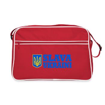 Slava ukraini - Retro Bag - red/white - Front