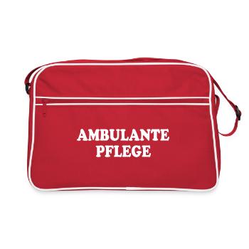 Outpatient care - Retro Bag - red/white - Front