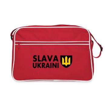 Slava ukraini - Sac Retro - rouge/blanc - Devant