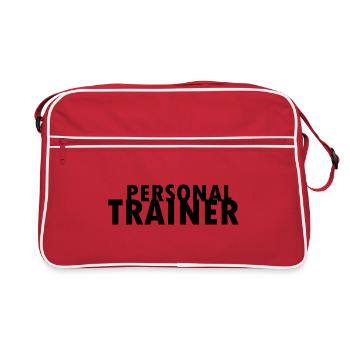 Personal trainer - Sac Retro - rouge/blanc - Devant