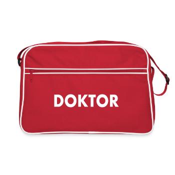 Doctor - Retro Bag - red/white - Front