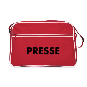 Presse - Retro Bag - red/white - Front