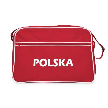 Polska - Sac Retro - rouge/blanc - Devant