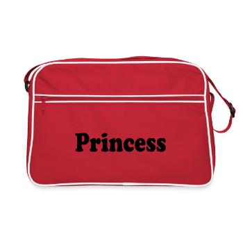 Princess - Retro Tasche - Rot/Weiß - Vorne