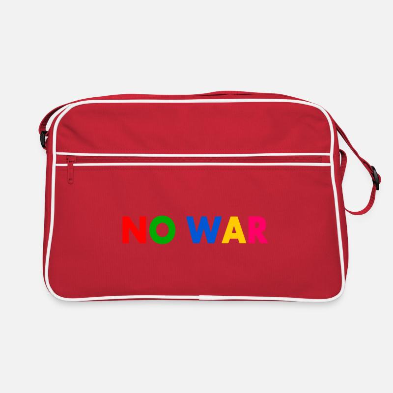 No war Retro Tasche