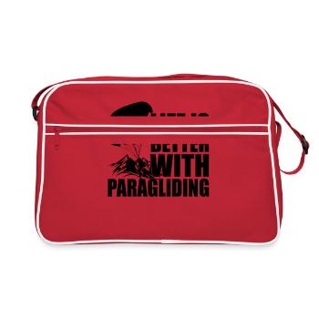 Paragliding - Retro Bag - red/white - Front