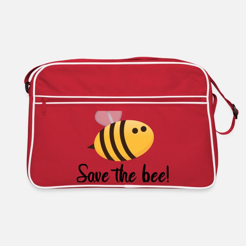 Save the bee! Retro Tasche