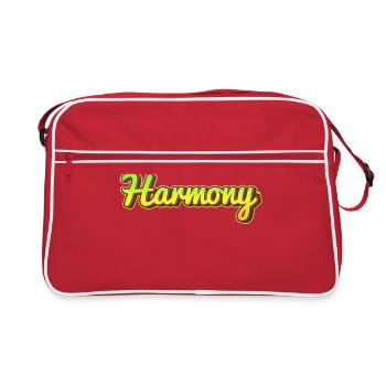 Harmony - Retro Bag - red/white - Front