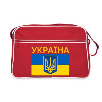 Україна - Sac Retro - rouge/blanc - Devant