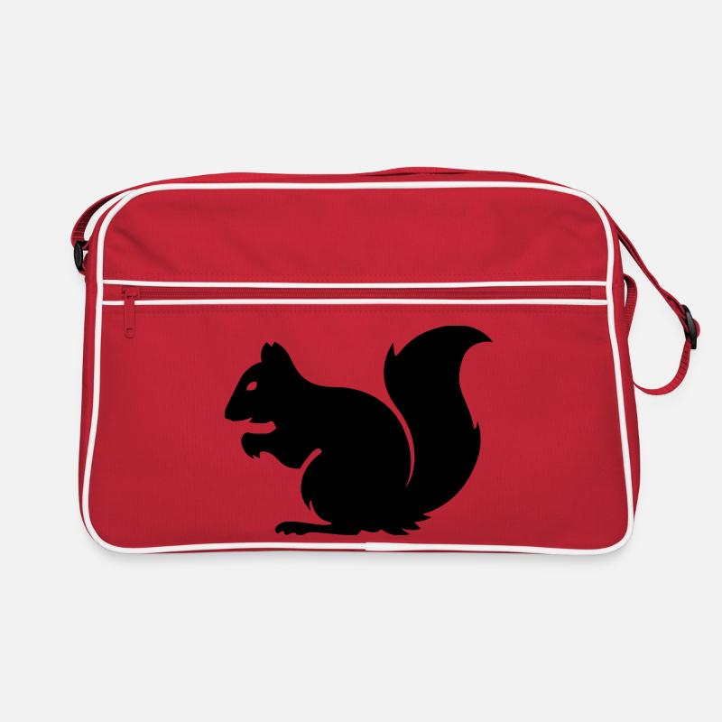Eichhörnchen Retro Tasche