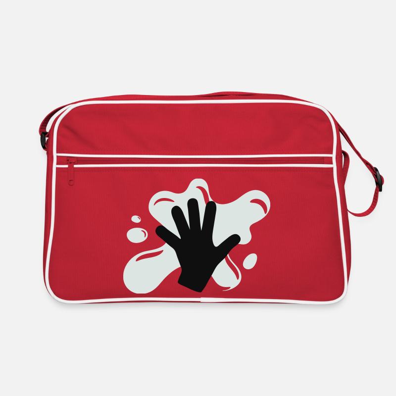 Climate Glue Action - Retro Bag - red/white