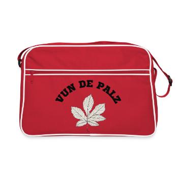 Vun de palz - Sac Retro - rouge/blanc - Devant