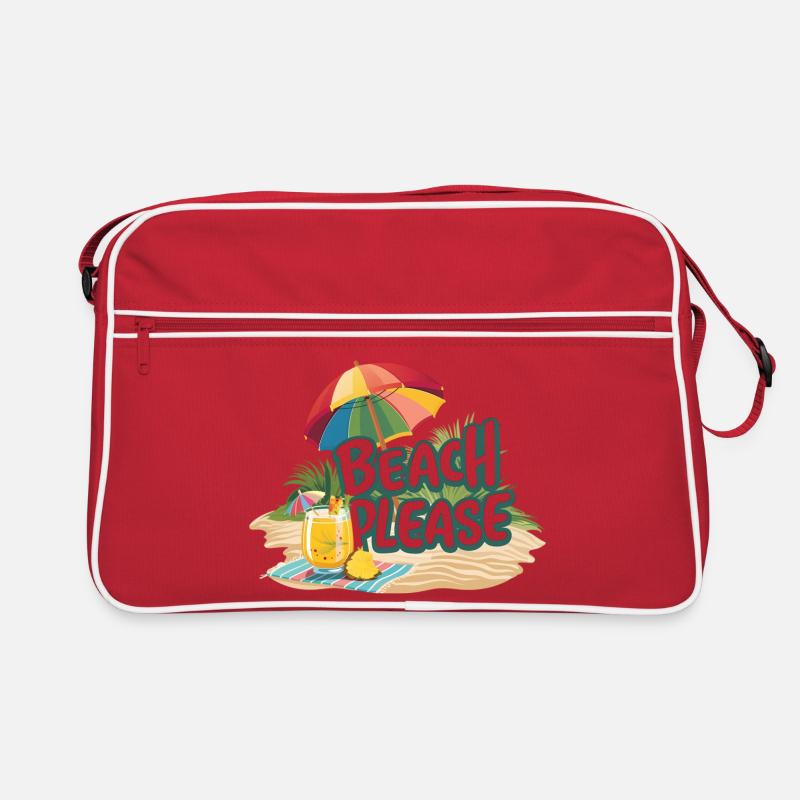 Beach Please Retro Bag