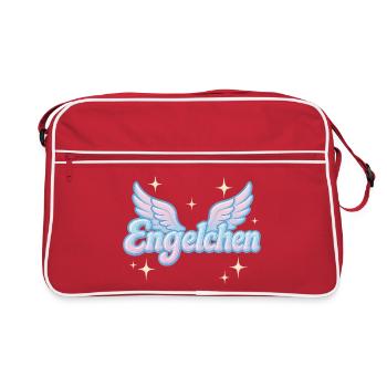 Little Angel / Y2K Statement Nickname Design - Retro Bag - red/white - Front