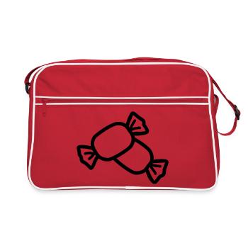candy - Retro Bag - red/white - Front