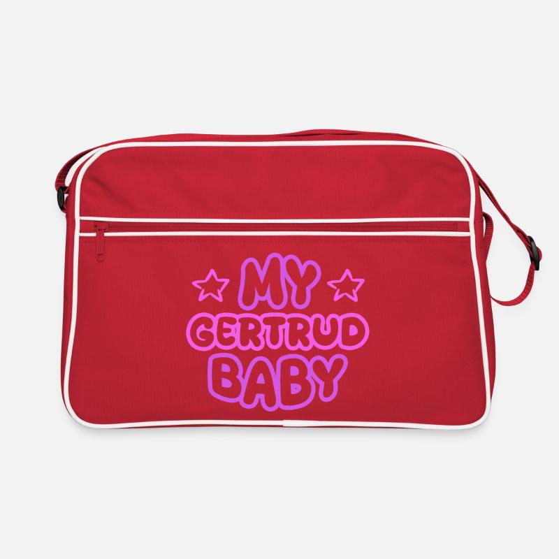 First name Gertrud Retro Bag