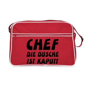 patron - Sac Retro - rouge/blanc - Devant