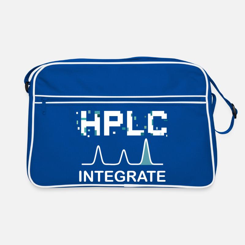 HPLC Integrate Performance Liquid Chromatography Retro Tasche