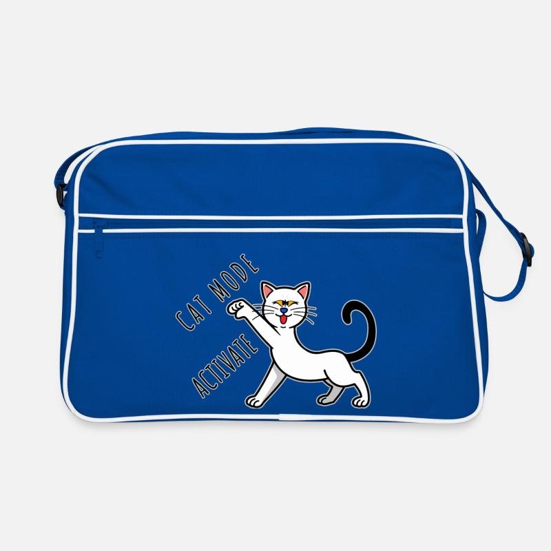Cat Mode Activate Retro Bag