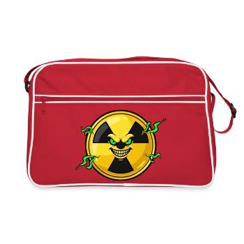 Grimace radioactive - Sac Retro - rouge/blanc - Devant
