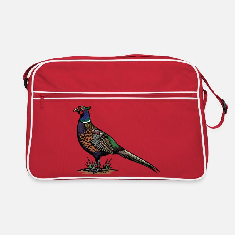 Ring-neck Pheasant Wild Nature Retro Bag