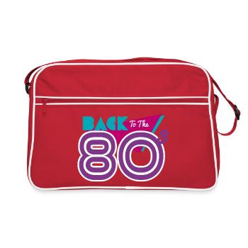 back to the 80s - Sac Retro - rouge/blanc - Devant