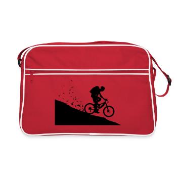 VTT - Sac Retro - rouge/blanc - Devant