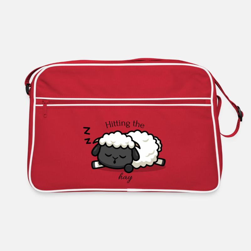 Ab ins Heu Retro Tasche