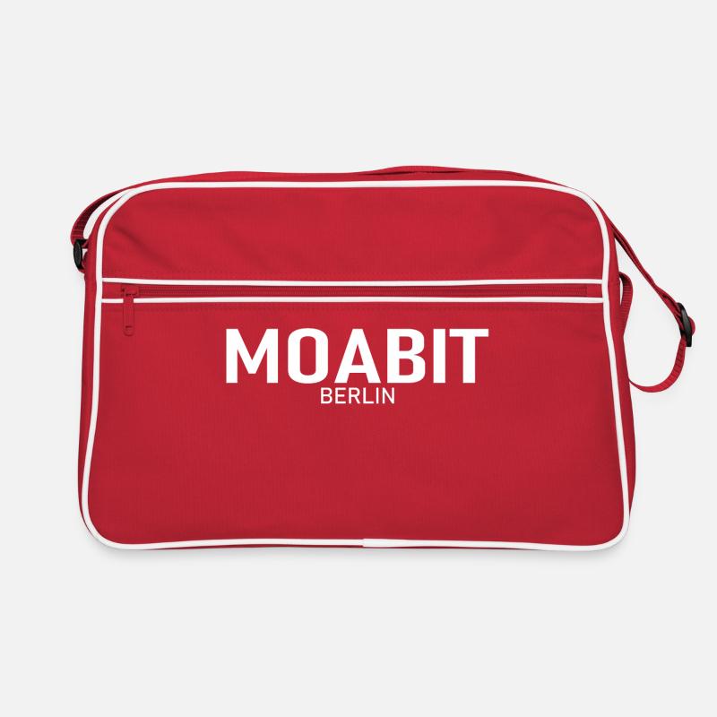 Moabit - Berlin - Deutschland - Germany - Bezirk Retro Tasche
