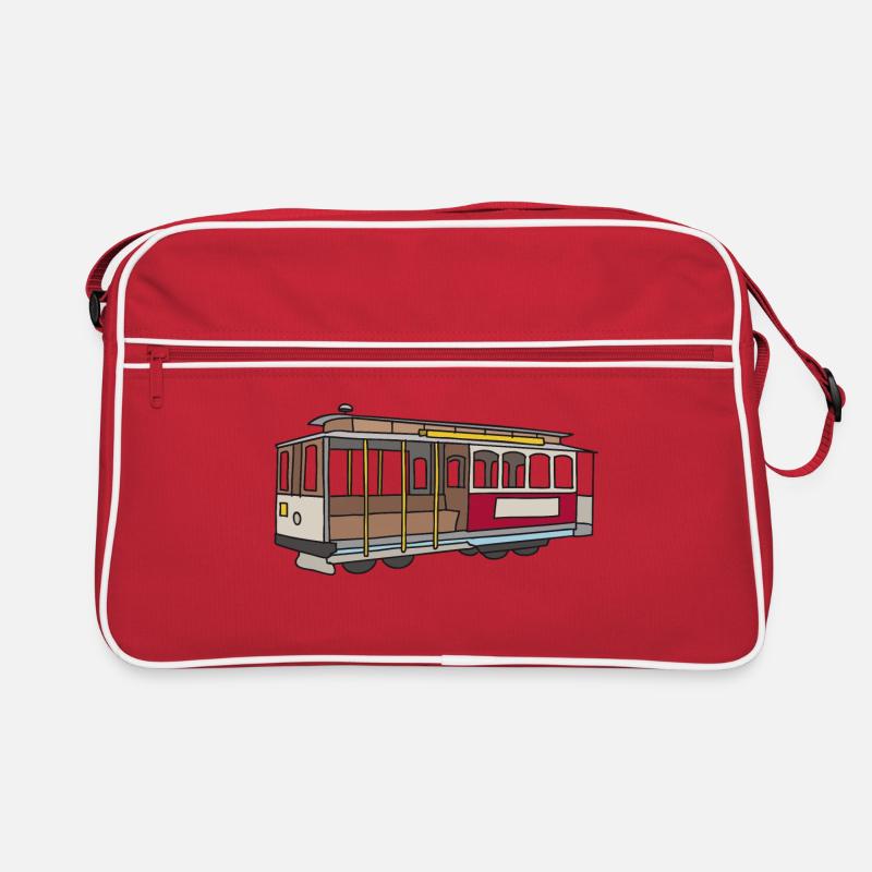 San Francisco Cablecar c Retro Tasche