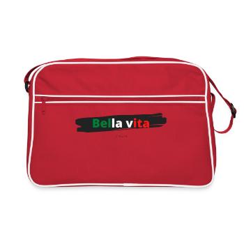 Bella vita ! - Sac Retro - rouge/blanc - Devant