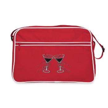 Toast 2 - Sac Retro - rouge/blanc - Devant