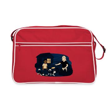 Hours - Retro Bag - red/white - Front