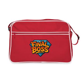 Final - Retro Bag - red/white - Front