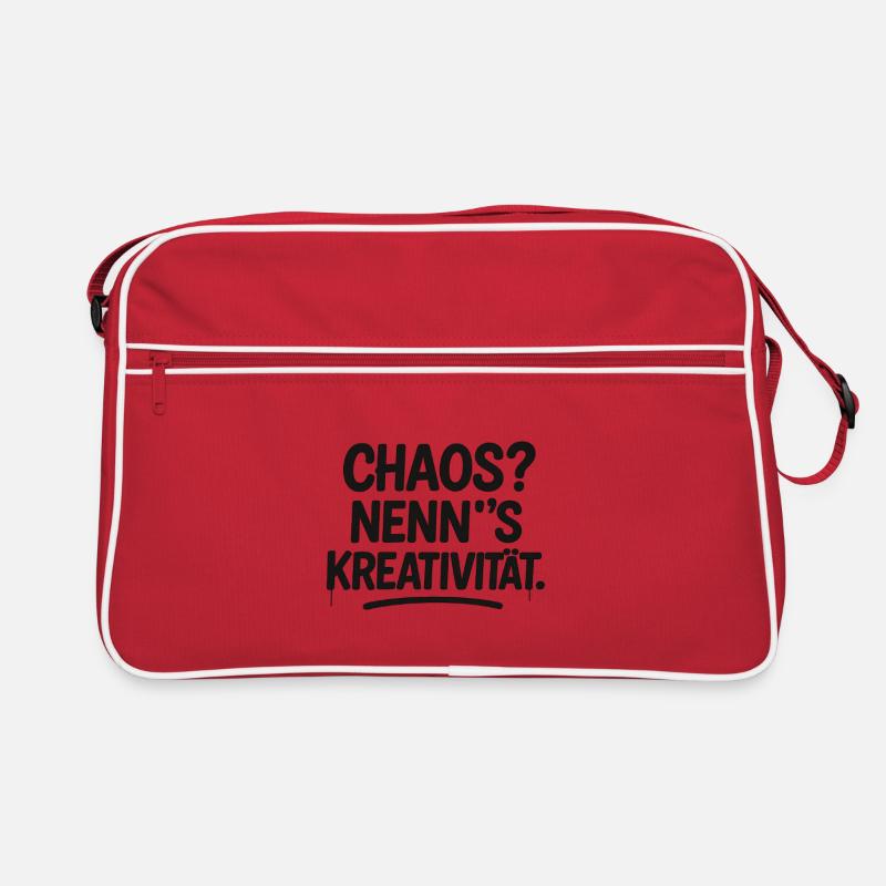 Chaos or creativity Retro Bag